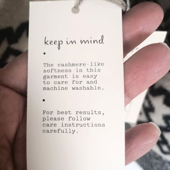 A New Day CHEERS Fuzzy Cashmere Like Sweater XL NWT Soft Cozy Gift Ready - Picture 4 of 5